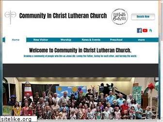 communityinchrist.org