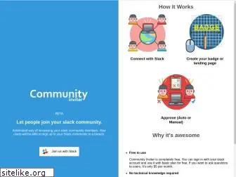 communityinviter.com