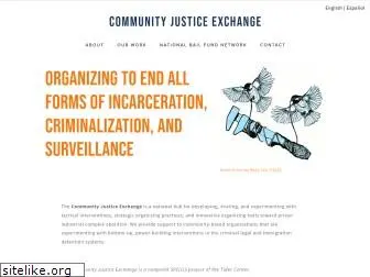 communityjusticeexchange.org