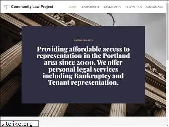 communitylawproject.org