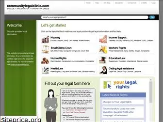 communitylegalclinic.com