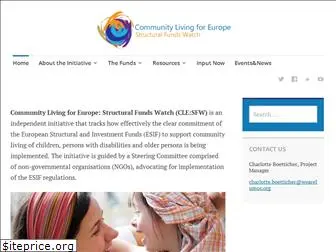 communitylivingforeurope.org