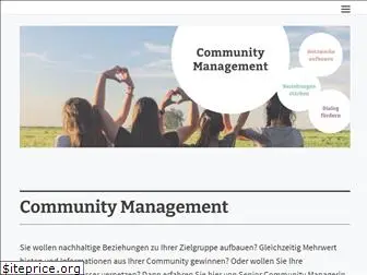 communitymanagement.de