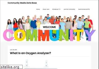 communitymediadatabase.org