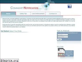 communitynotification.com