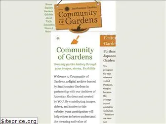 communityofgardens.si.edu