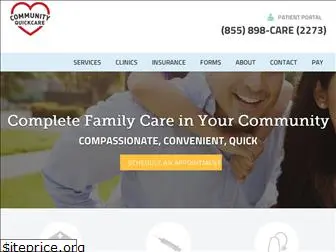 communityquickcare.com