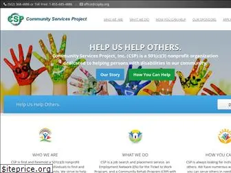 communityservicesproject.org