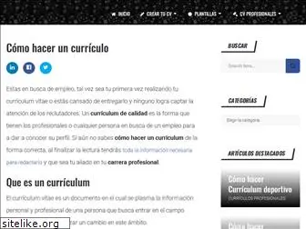 comohacercurriculo.com