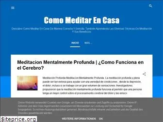 comomeditarencasa.blogspot.com