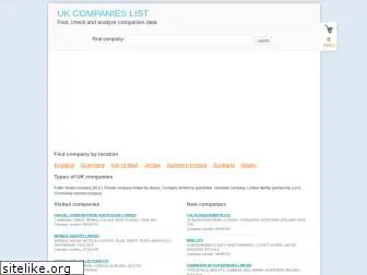 companieslist.co.uk