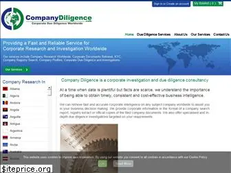 companydiligence.com