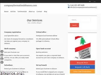 companyformationlebanon.com