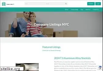 companylistingnyc.com