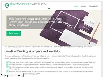 companyprofilewriter.com