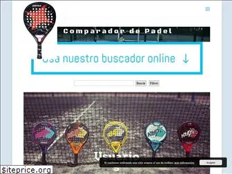 comparadordepadel.es