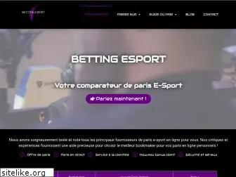 comparateur-paris-esport.com