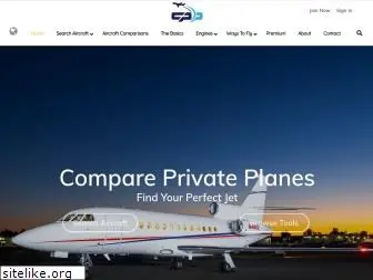 compareprivateplanes.com