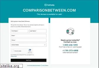 comparisonbetween.com