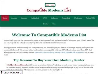 compatiblemodemslist.com