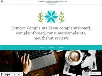complaintsremoval.wordpress.com