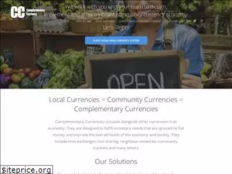 complementarycurrency.org