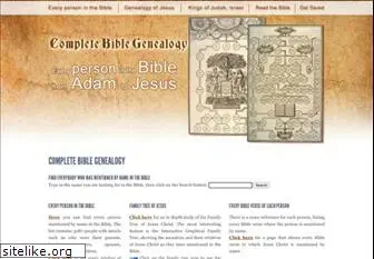 complete-bible-genealogy.com