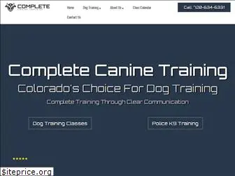 completecaninetraining.com