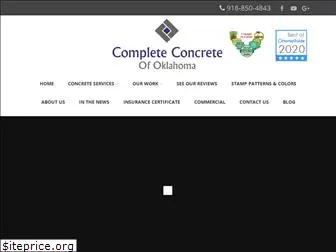 completeconcreteok.com