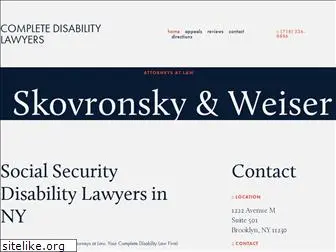 completedisabilitylawyers.com