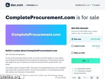 completeprocurement.com