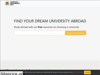 completeuniversityinfo.com