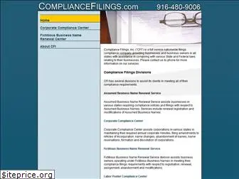 compliancefilings.com