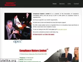 compliancemattersltd.com