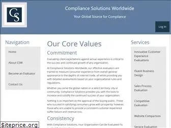 compliancesolutionsworldwide.com