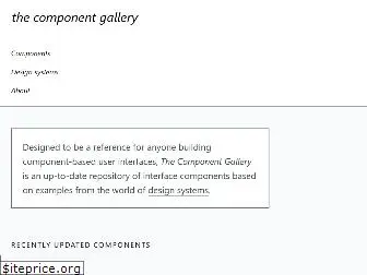 component.gallery