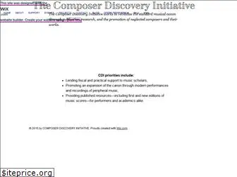 composerdiscovery.org