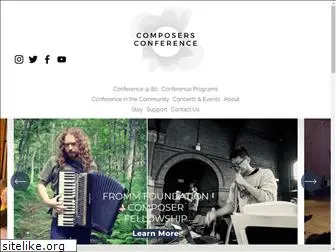 composersconference.org