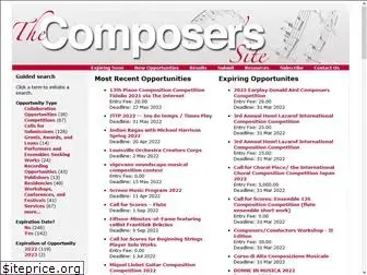 composerssite.com