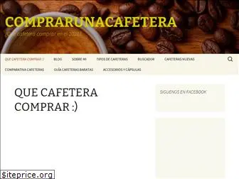 comprarunacafetera.com