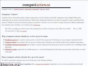 compsciscience.org