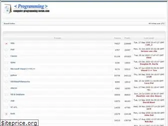 computer-programming-forum.com