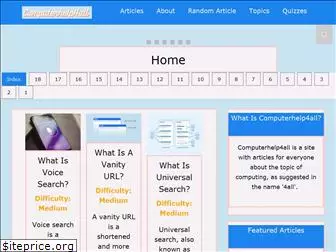 computerhelp4all.com