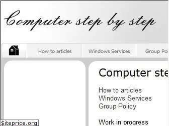 computerstepbystep.com