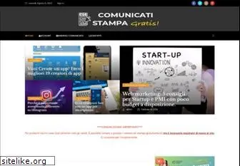 comunicatistampagratis.it