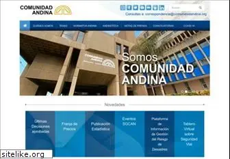 comunidadandina.org