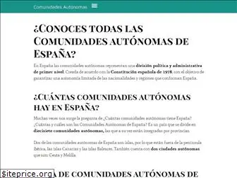 comunidadesautonomas.org