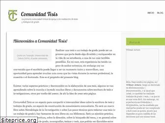 comunidadtesis.com