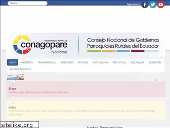 conagopare.gob.ec