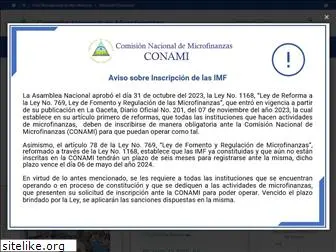 conami.gob.ni